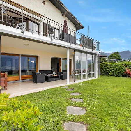 Panoramic Garden View In Monti - Happy Appartement Locarno